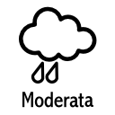 Intensita piogge moderata bianco Intensita piogge moderata bianco