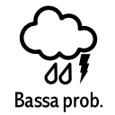 Temporali forti bassa probabilita bianco Temporali forti bassa probabilita bianco